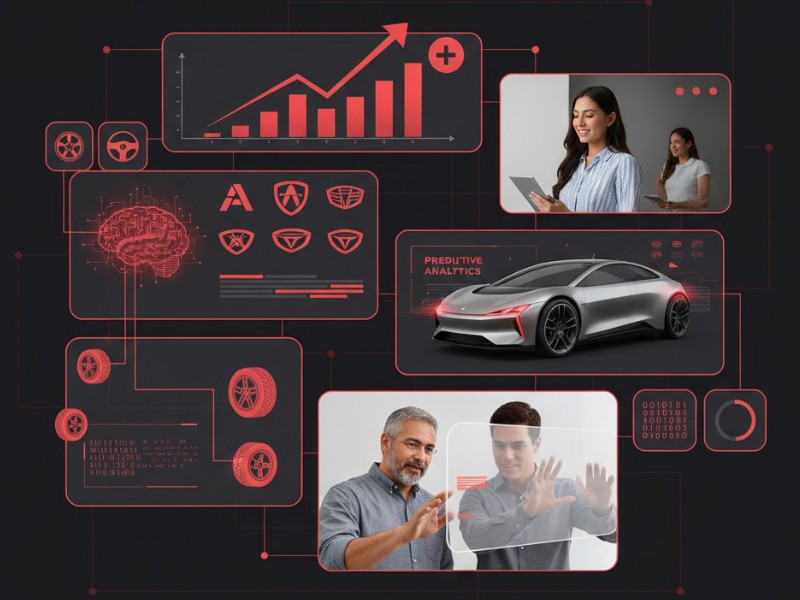 Marketing dashboard showing positive ROI